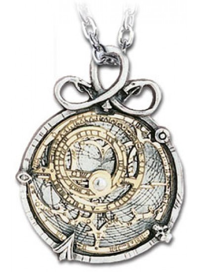 Anguistralobe Pewter Steampunk Necklace