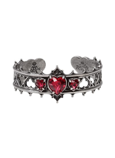 Elizabethan Pewter Cuff Gothic Bracelet