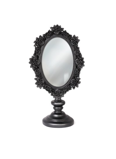 Black Rose Dressing Table Mirror