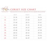 Brown Brocade Steel Boned Mini Cincher Corset