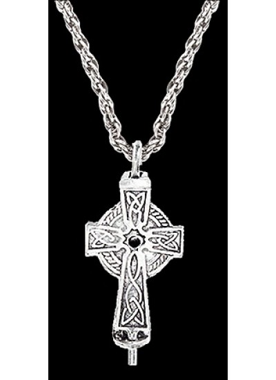 Celtic Cross Aromatherapy Diffuser Pendant