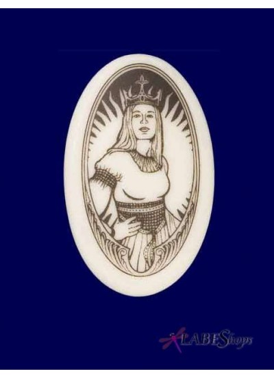 The Queen Arthurian Legends Porcelain Necklace