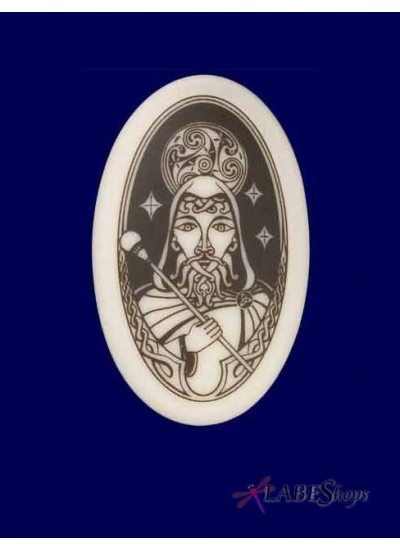 Merlin The Wizard Arthurian Legends Porcelain Necklace