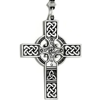 Celtic Cross Necklace - Large