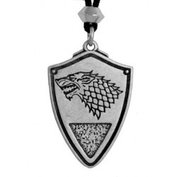 Dire Wolf: Winter is Coming Pewter Necklace