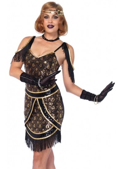 Speakeasy Sweetie Womens Flapper Costume