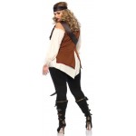 Captain Blackheart Plus Size Womens Pirate Costume