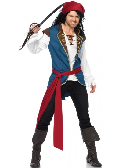 Pirate Scoundrel Mens Halloween Costume