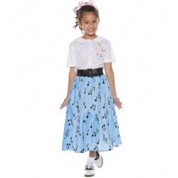 50s Skirt Costume for Kids - Small