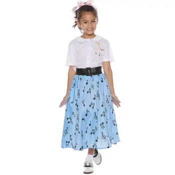 50s Skirt Costume for Kids - Small