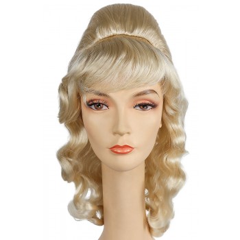 Peg Platinum Blonde Bouffant Wig