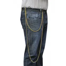 Zoot Suit Extra Long Gold Chain