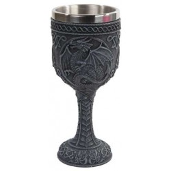 Rampant Dragon Wine Goblet