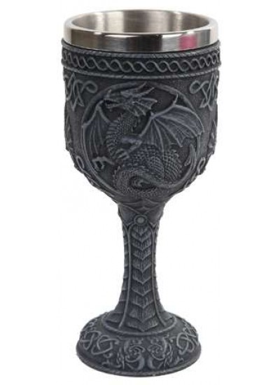 Rampant Dragon Wine Goblet