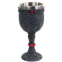 Winged Double Dragon Wine Goblet