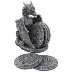 Dragon Celtic Knot Coaster Set