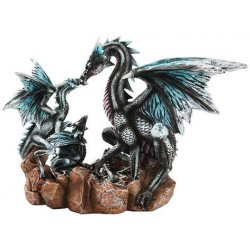 Dragon Family Statue