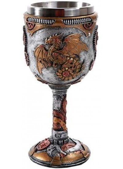 Steampunk Dragon Goblet