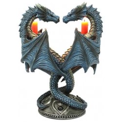 Double Dragon Candle Holder