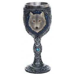 Wolf Spirit Wine Goblet