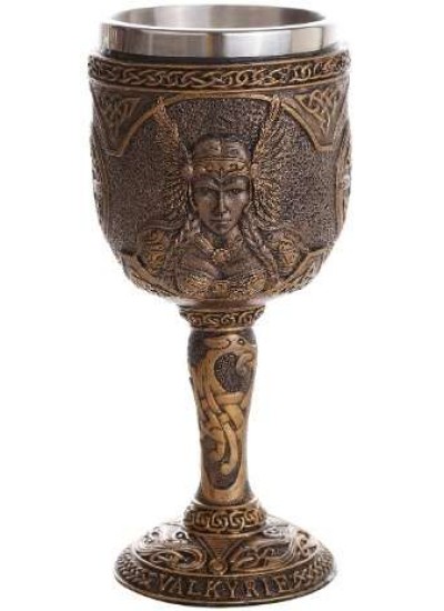 Valkryrie Norse Woman Warrior Goblet