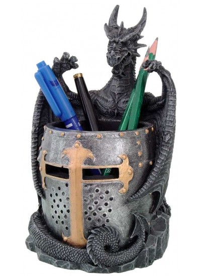 Dragon Armor Utility Holder Pen Cup