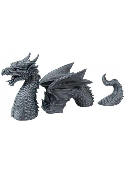 Dragon of a Fallen Castle Moat Statue