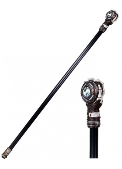 Steampunk Skeleton Hand Walking Stick Cane