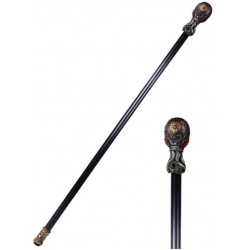 Steampunk Octopus Walking Stick Cane