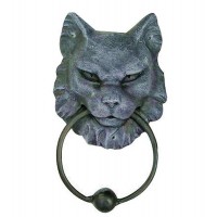 Gargoyle Cat Door Knocker