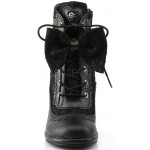 Glam Victorian Lace Gothic Ankle Boots