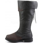 Distressed Black Rennaissance Costume Boots