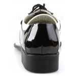 Disco Black and White Costume Shoes