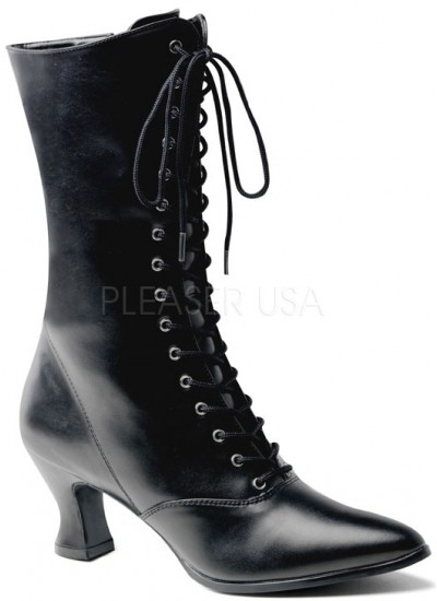 Black Victorian Ankle Boots